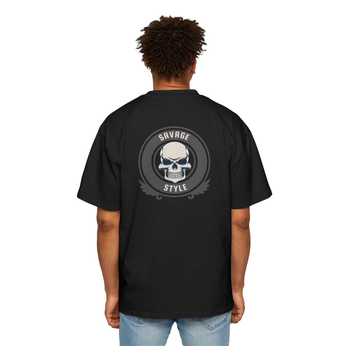 Savage Style Men's Heavy Oversized Tee