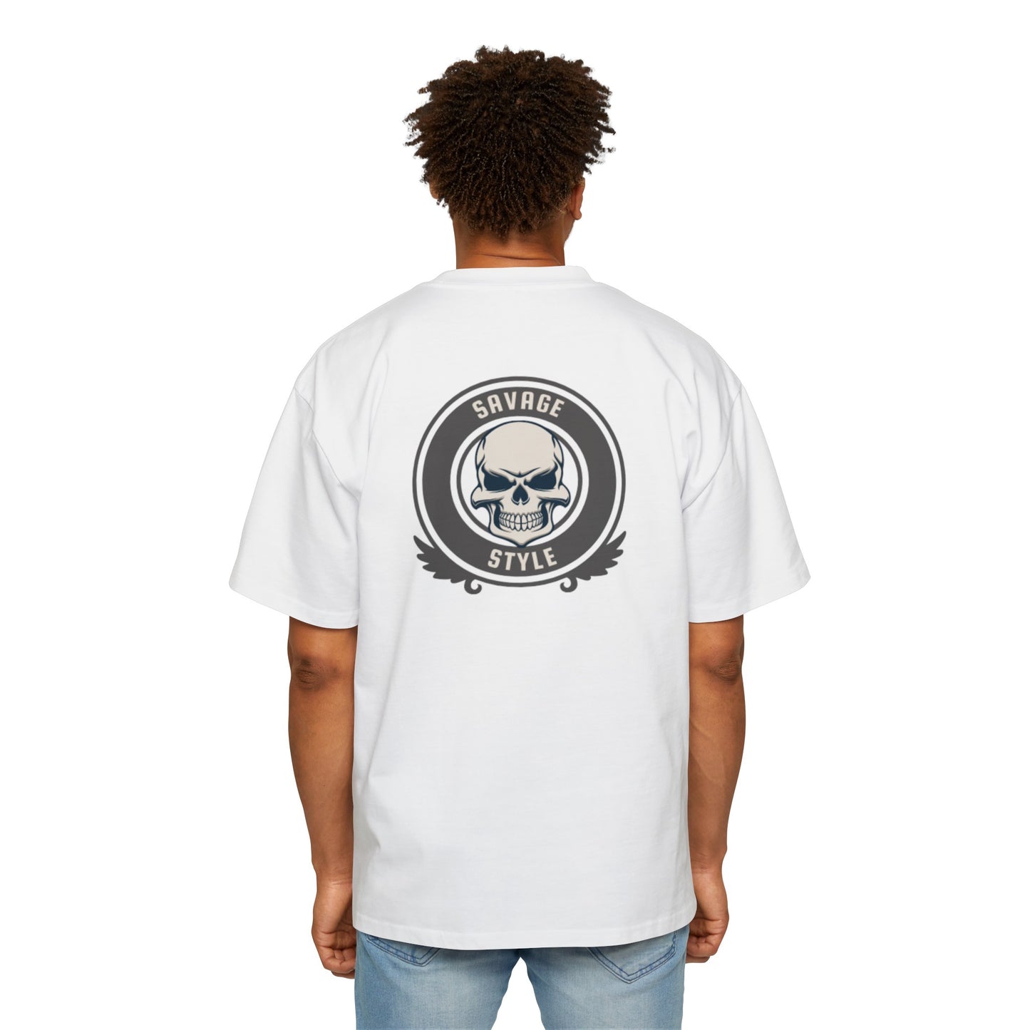 Savage Style Men's Heavy Oversized Tee